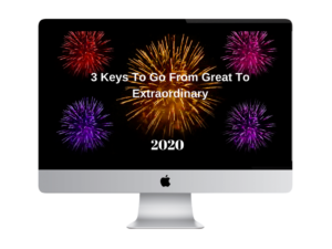 3 keys for Extraordinary 2020 Screen