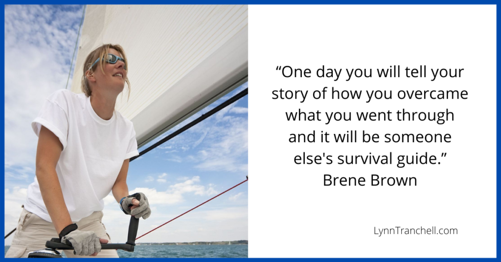 help others by telling your story quote by Brene Brown