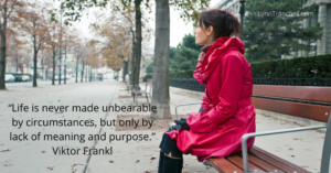 Viktor Frankl quote about purpose