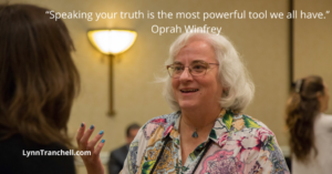 quote by Oprah Winfrey Speaking your truth is the most powerful tool we all have.”